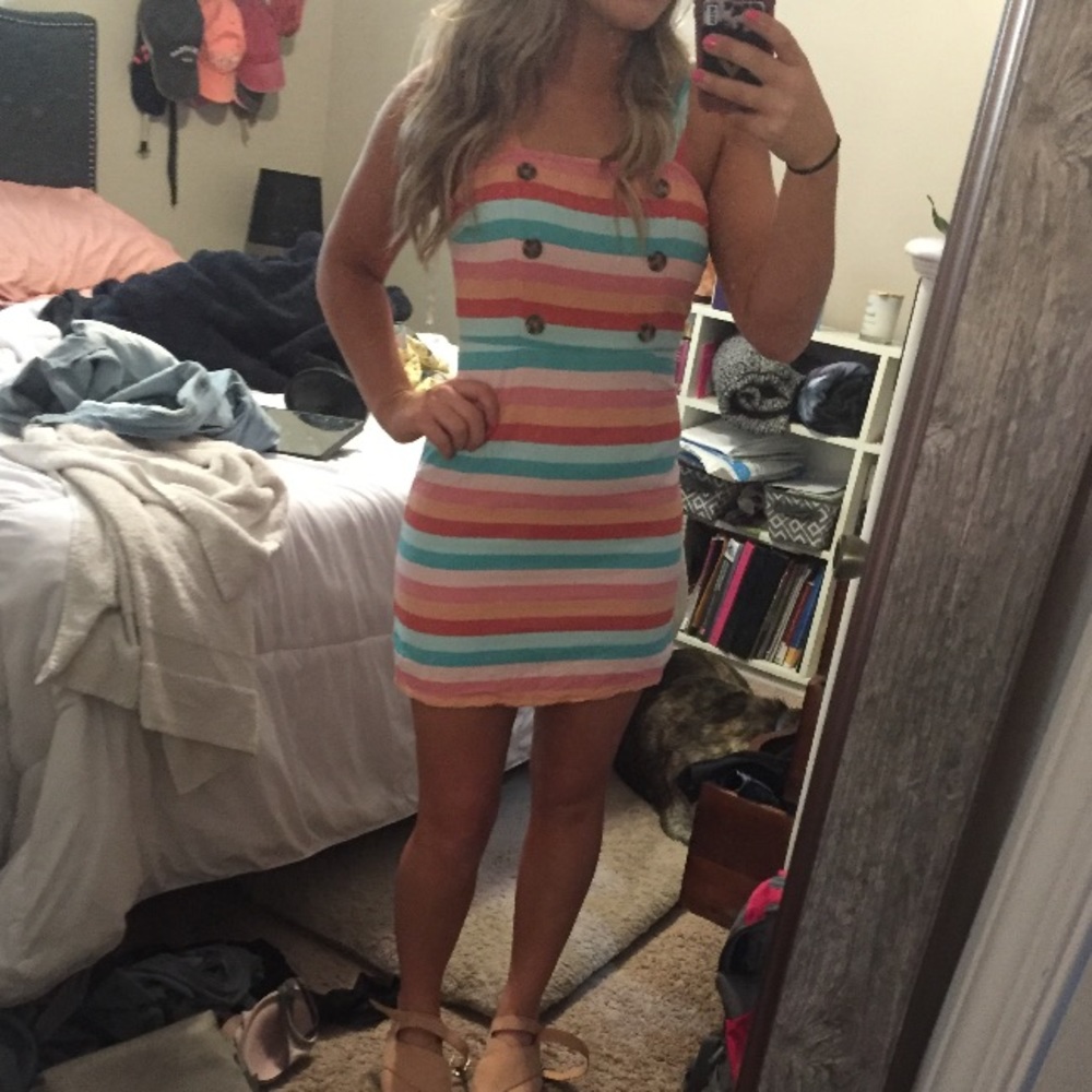 Colorful Striped dress